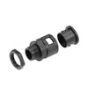 uxcell Cable Gland Corrugated Tube Connector AD21.2 Pipe Joint Clamps