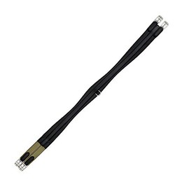 SIE EQUESTRIAN Contoured Leather Chafeless Girth Black Brown 46" /48" / 50" / 52" / 54" / 56" (BLACK, 48")