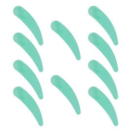 Scoop for Cream Spatula, 10 Pieces Makeup Curved Spatula, Spatula Cosmetics, Cosmetic Mask Scoop, Mini Cosmetic Spatula