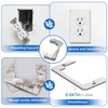 WooFog 15 Pcs Outlet Spacers for Electrical Box, Wall Plate