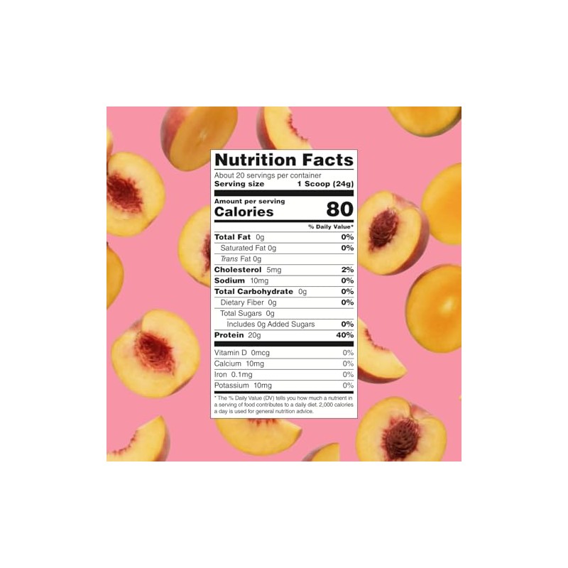 Myprotein Clear Whey Isolate - 20 porciones de mango melocotón