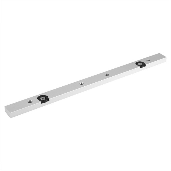 Zerodis Aluminium Alloy Miter Bar Slider Table Saw Gauge Rod Woodworking Tool(300mm / 11.81'')