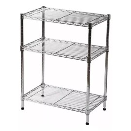 HDX o HYPER TOUGH Estante Anaquel Cromado 3 Niveles 340 Kg Envío Gratis Msi