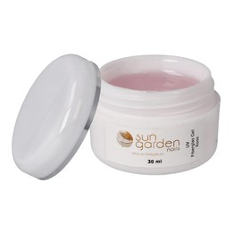 LED-UV Fiberglas Gel ROSE klar 30 ml inkl. Pinselset