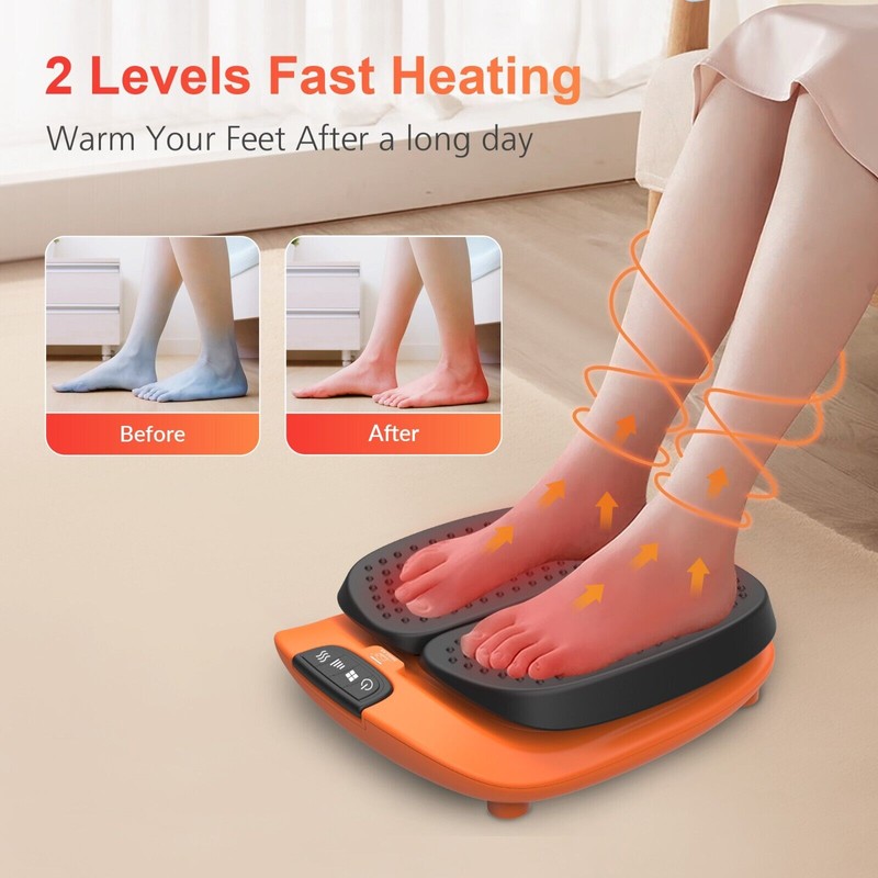 Snailax Foot Massager With APP Control, Vibration Foot Massager for