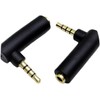 LIWEARE 2 x 4-Pin Audio Jack Adapter 3.5 mm Jack