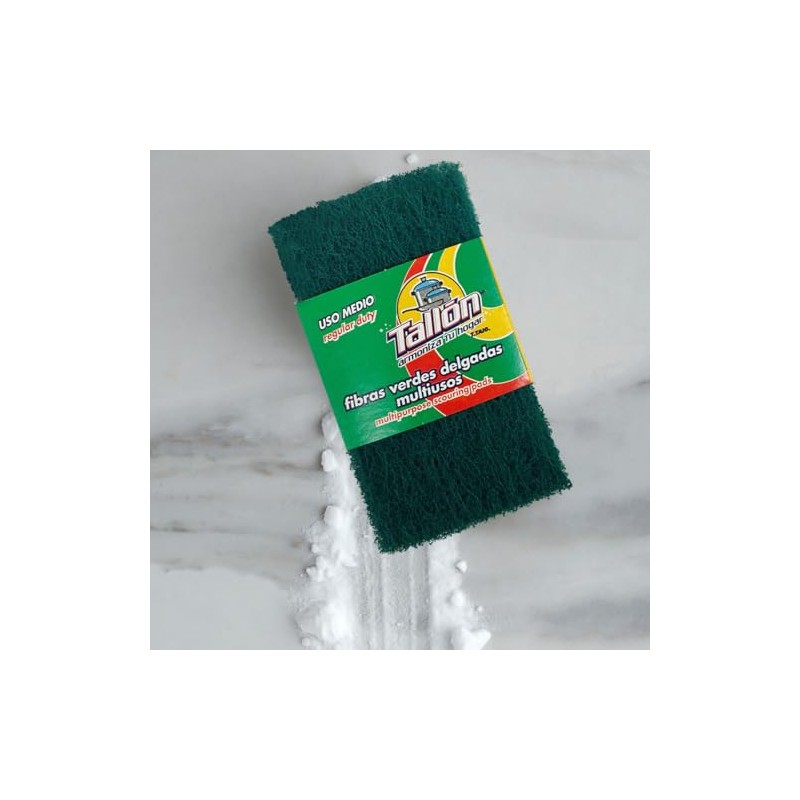 Fibra Esponja Resistente para Cocina Paquete de 10 Piezas