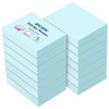 ZCZN Small Sticky Notes 38 x 51mm, 100 Sheets/Pad, 14