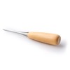 RERI Awl Wooden Handle Round Blade Awl 1 Piece
