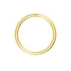 COCHARM 14K Gold Nose Rings 10mm Yellow Gold Nose Ring