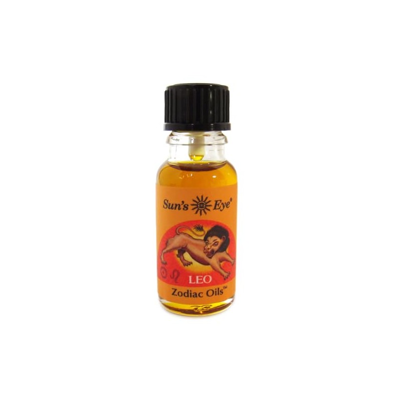 Leo Oil, 1/2 oz Bottle, Sun's Eye Zodiac Oils, Frankincense