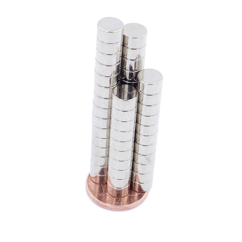 Brudazon 100 Disc Magnets 6 x 3 mm N52 Strongest