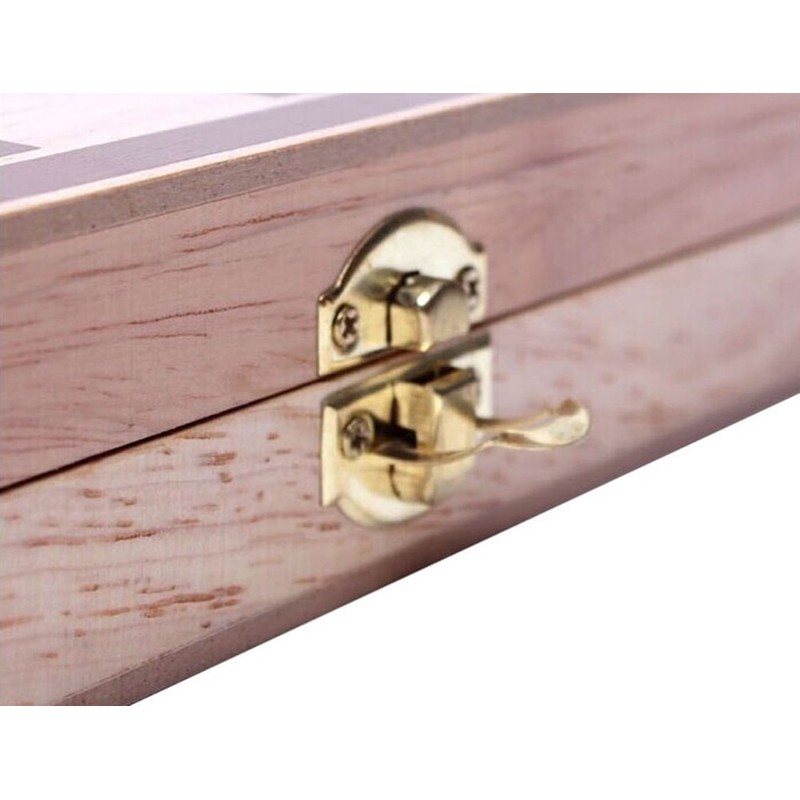 BlueSnail 15" Classic Vintage Standard Folding Wooden Chess Set, Foldable