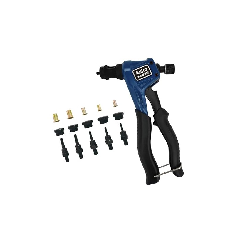 Astro Pneumatic Tool 1443B Kit profesional de tuercas de remache