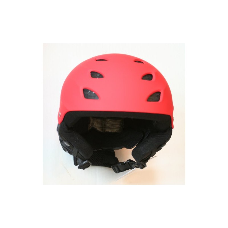 Red Boys/Girls Protective Ski Helmet (56-58 cm head circumference =