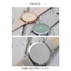 Ladies Watch Easy-to-Read Analog Waterproof, beige/beige, Free