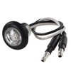 Partsam 10x 3/4" Mini Round Red Led Side Marker Lights