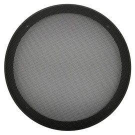 10" Speaker Grill Covers, Car Speaker Subwoofer Guard Protector, ABS Plastic Frame with Metal Mesh, Black - 2Pcs
