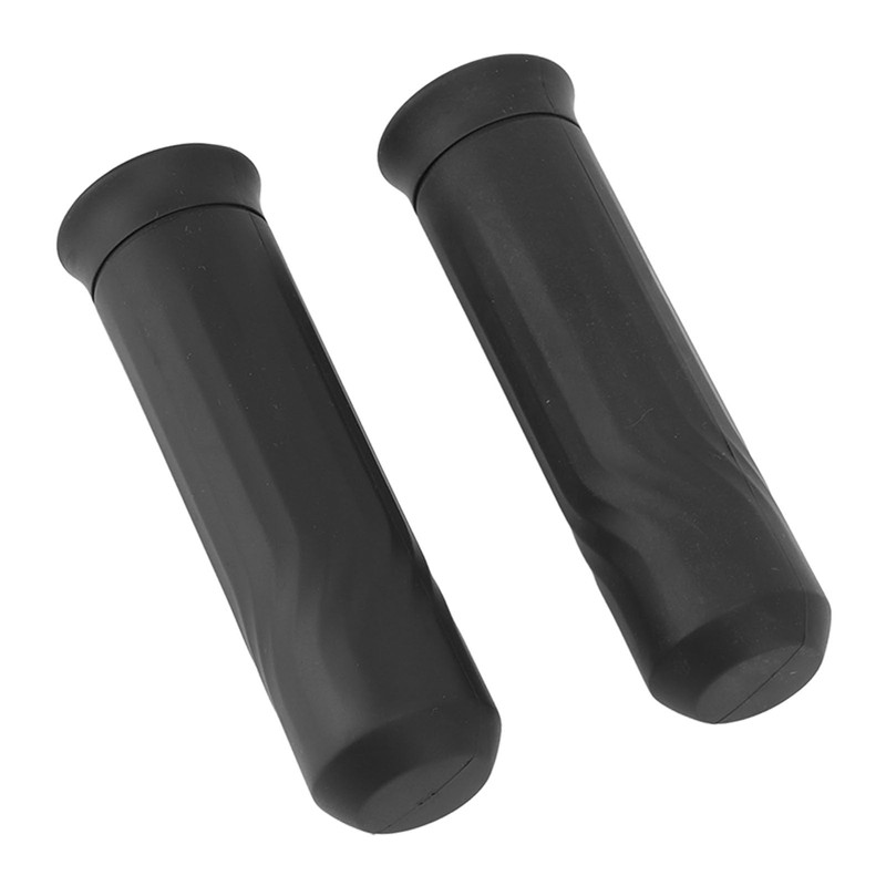 Jauarta 1 Pair Handlebar Grip Rubber Handle Grip Cover Shockproof