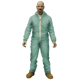 Mezco Toys Breaking Bad: Green Haz-Mat Suit Walter 6" Figure, White