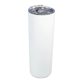 Termo Skinny de Acero Inoxidable de 20 oz (591 ml) (Blanco)
