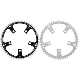 DIXNA V23P026 V23P026 La Crank Chainring, Outerwear, Compatible with 10/11 Tiers, Color/Number of Teeth, Silver/51T