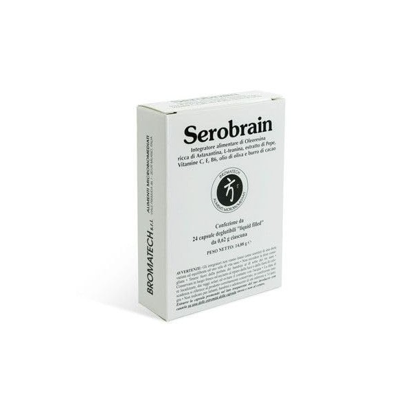 BROMATECH - Serobrain Dietary Supplement 24 Capsules