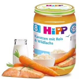 HiPP Jarred Baby Food - Fish, Beef and Vegetables Best-Seller 6 Jars - 8+ months