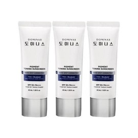 Dominas Pigment Toning Sunscreen rx Alpha Bisabolol 40ml 3pcs Ss (48231613) / 도미나스 피그먼트 토닝 선스크린 rx 알파비사보롤 40ml 3개 Ss (48231613)