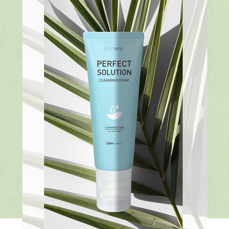 Lindsay Centella asiatica soothing hypoallergenic cleansing foam sebum removal blackhead