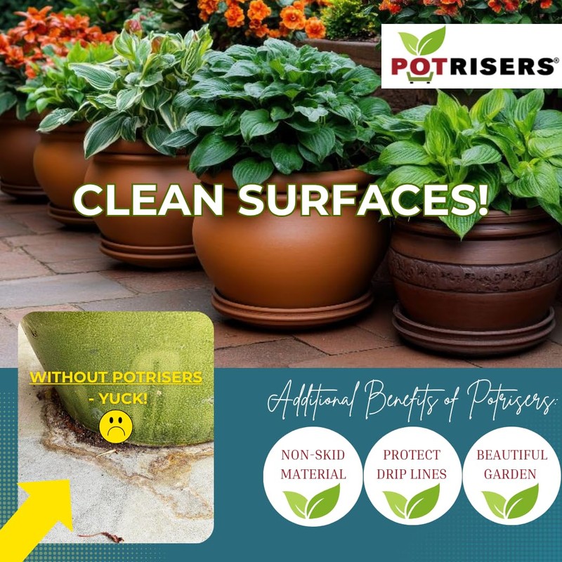 POTRISERS 80 Piece | Value Pack | Small 1" x