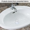 uxcell Rubber Sink Plug, Clear Drain Stopper Fit 1-1/2" to