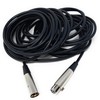DRUT 10m 3 pin XLR Male Plug To XLR Female
