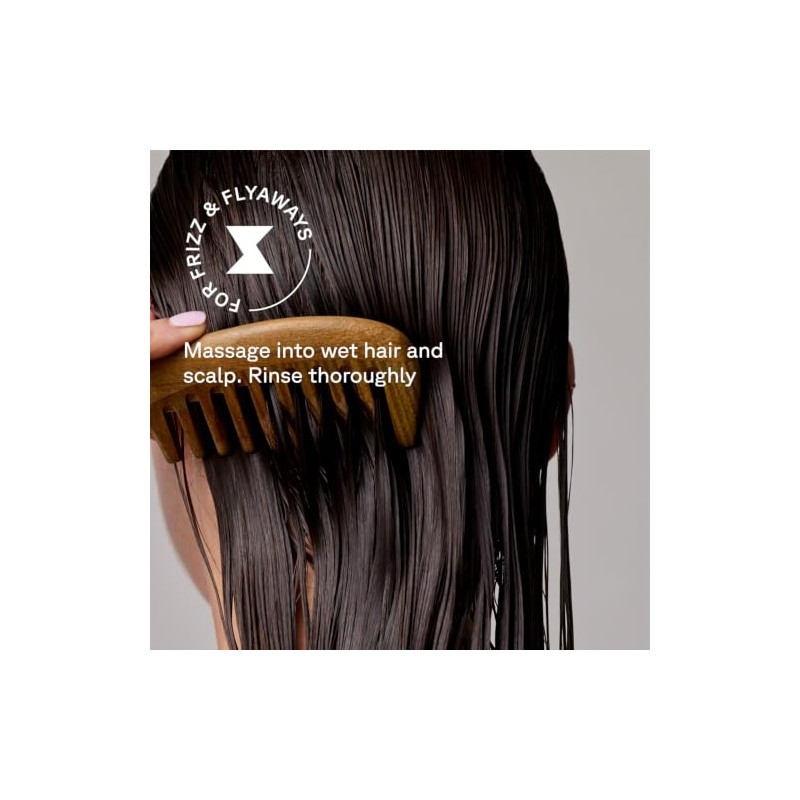 Acure Acondicionador nutritivo que aplaca el frizz, los cabellos sueltos