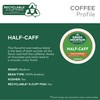 Green Mountain Coffee Roasters Half Caff Keurig Single-Serve K-Cup pods,