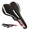 AWE® SUPER LIGHT Chromo Rails Adult Racing Saddle Mens Black/Red