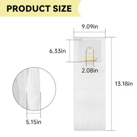 3 Pack 391 Central Vacuum Bags for Nutone 391, 3918, 44186, CV350, CV352, CV353, CV450, CV653 Central Vacuum