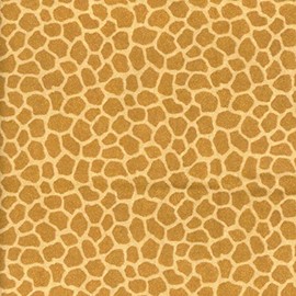 Flannel Jungle Babies Giraffe Print Fabric Sold by The Yard