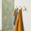 ZAUYX Large Wall Hooks 10 Pack - Brushed Gold Coat