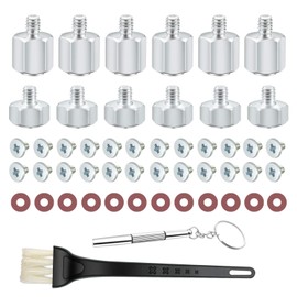 Boloest PC Motherboard Screw Kit M.2 SSD/NVMe Mounting Screw Set with Screwdriver and Cleaning Brush for ASUS Motherboard(6pcs 5mm, 6pcs 2.5mm)