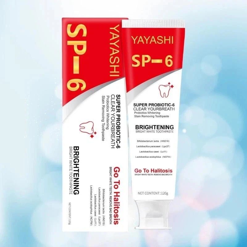 Yayashi 2 Pk Yayashi SP-6 Probiotic Whitening Toothpaste 120g -