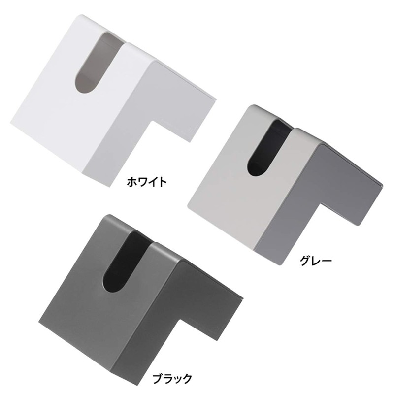 +d フォリオ ティッシュケース ホワイト D-660-WH
