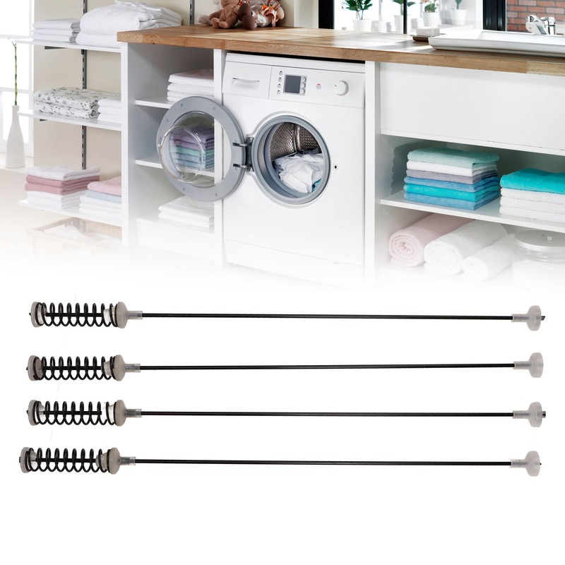 4 PCS Washer Suspension Rods Reduce Noise Stable Support Washing