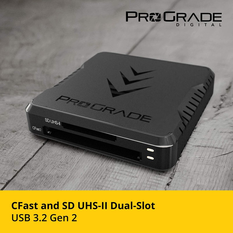 Prograde Digital Dual-Slot CFast 2.0 & UHS-II SDXC USB 3.1