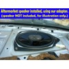 Rear Deck Speaker Adapter Spacer Rings Compatible With 1992-2001 Camry