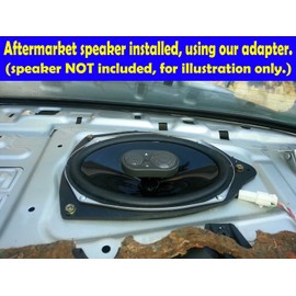Rear Deck Speaker Adapter Spacer Rings Compatible With 1992-2001 Camry 6x9"- SAK007_69-1 Pair