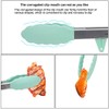 4-in-1 Stainless Steel Kitchen Tongs Set with Silicone Tips