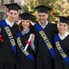 TxscOxwP1 Royal Blue Senior 2026 Sash with Gold Glitter Printing