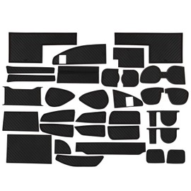 BLUESEATEC "Industry Improved" New Toyota 40 Alphard Rubber Mat ALPHARD 40 June 2023 Existing Vehicle Specific Design Door Pocket Mat Rubber Mat Console Mat Noise Prevention Non-slip Mat Interior