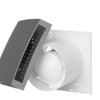 EUROPLAST Diameter 100mm Light Switch Activation Bathroom Extractor Fan -
